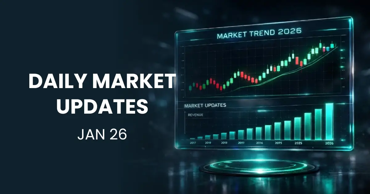 January 26 – Daily Market Update